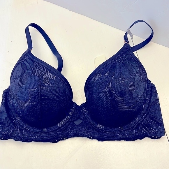 Aerie Real Power Plunge Push Up Bra Size 36C NWT - Picture 1 of 13